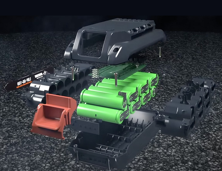 New ECHO 56 eFORCE batteries